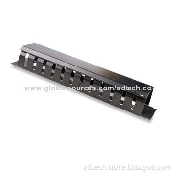 Network Cable Manager 2U, Made of Metal Material and Easy to Use